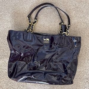 Purple Coach Bag